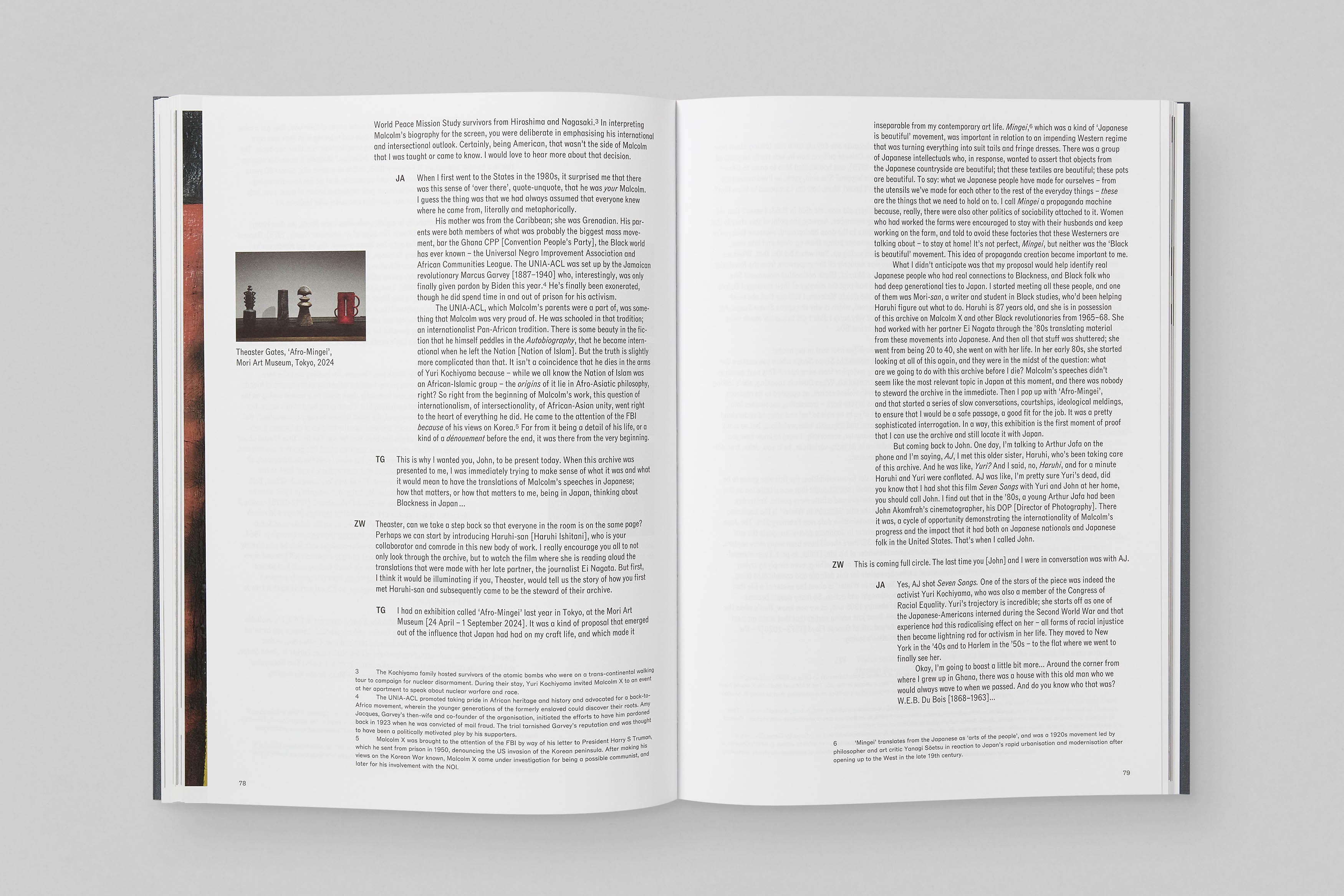 Theaster Gates ‘1965: Malcolm in Winter: A Translation Exercise’