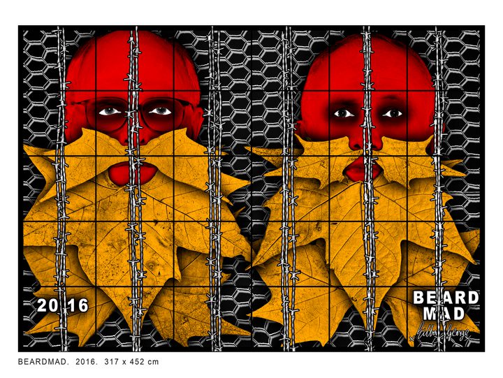 Gilbert & George - BEARD MAD - 1