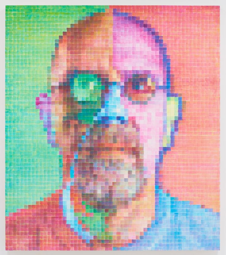 Chuck Close - Self-Portrait IV - 1