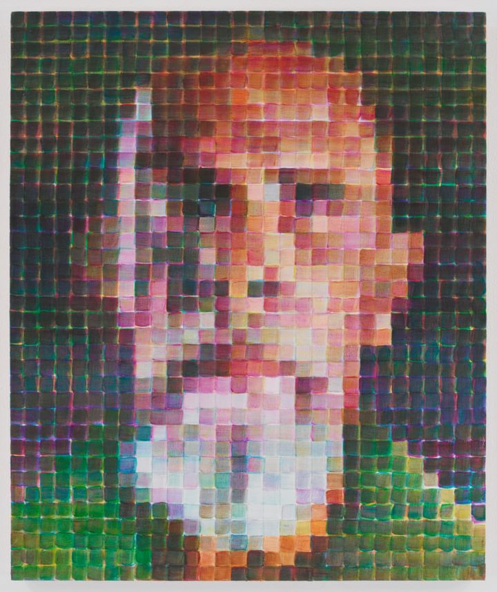 Chuck Close - Self-Portrait III - 1