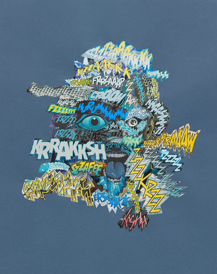 Christian Marclay - Face (Blue Electric) - 1