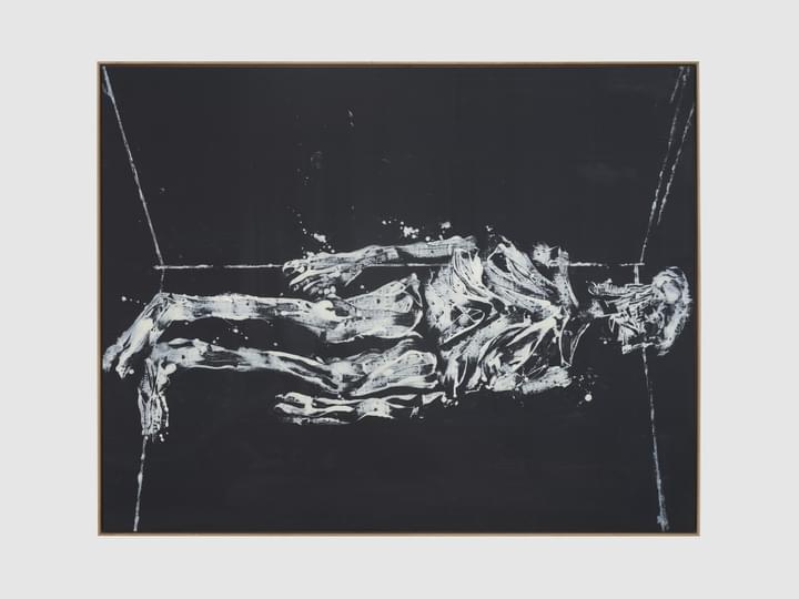 Georg Baselitz - Schwarzweiß im Bett (Black and White in Bed) - 2