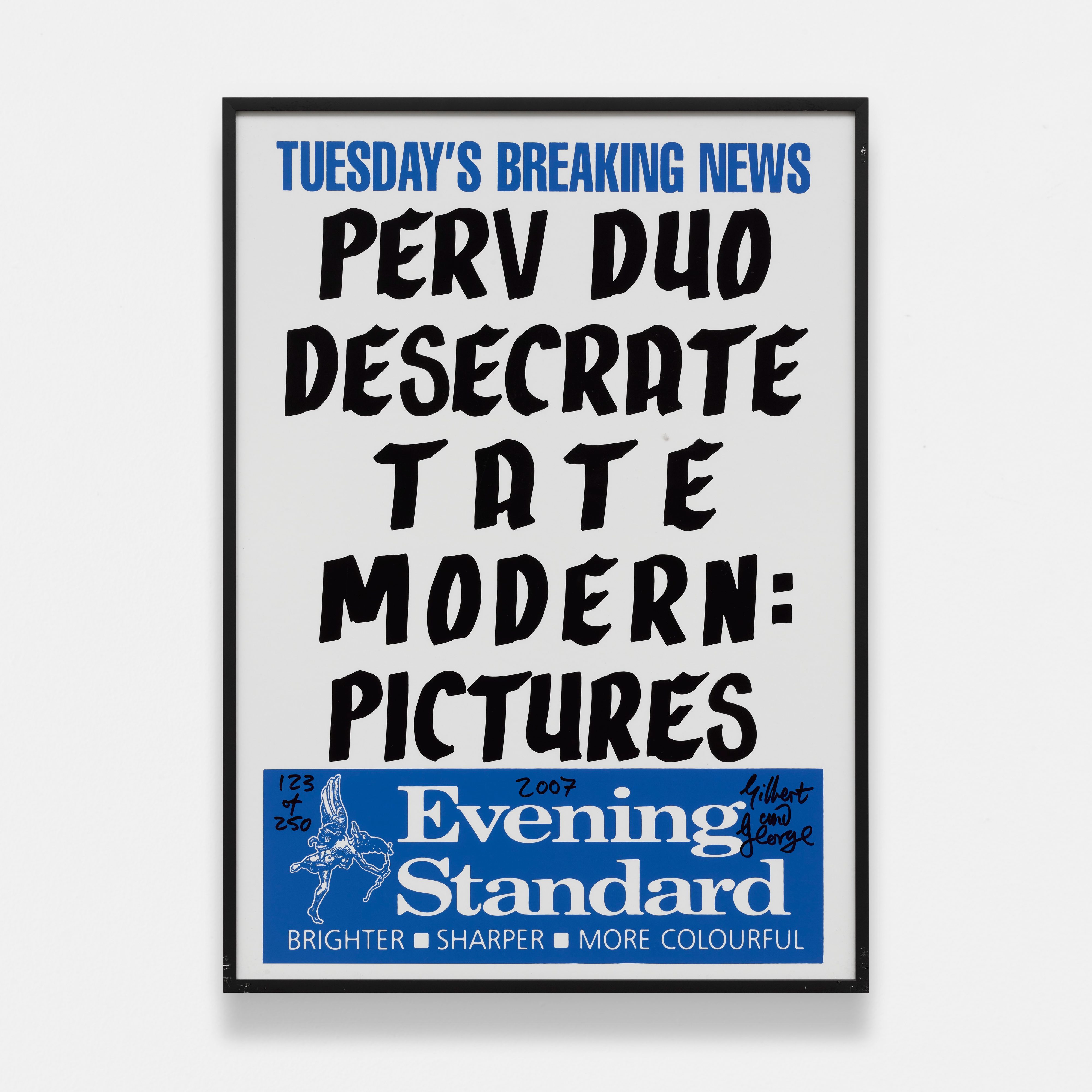 Gilbert & George - Perv Duo Desecrate Tate Modern: Pictures - 1