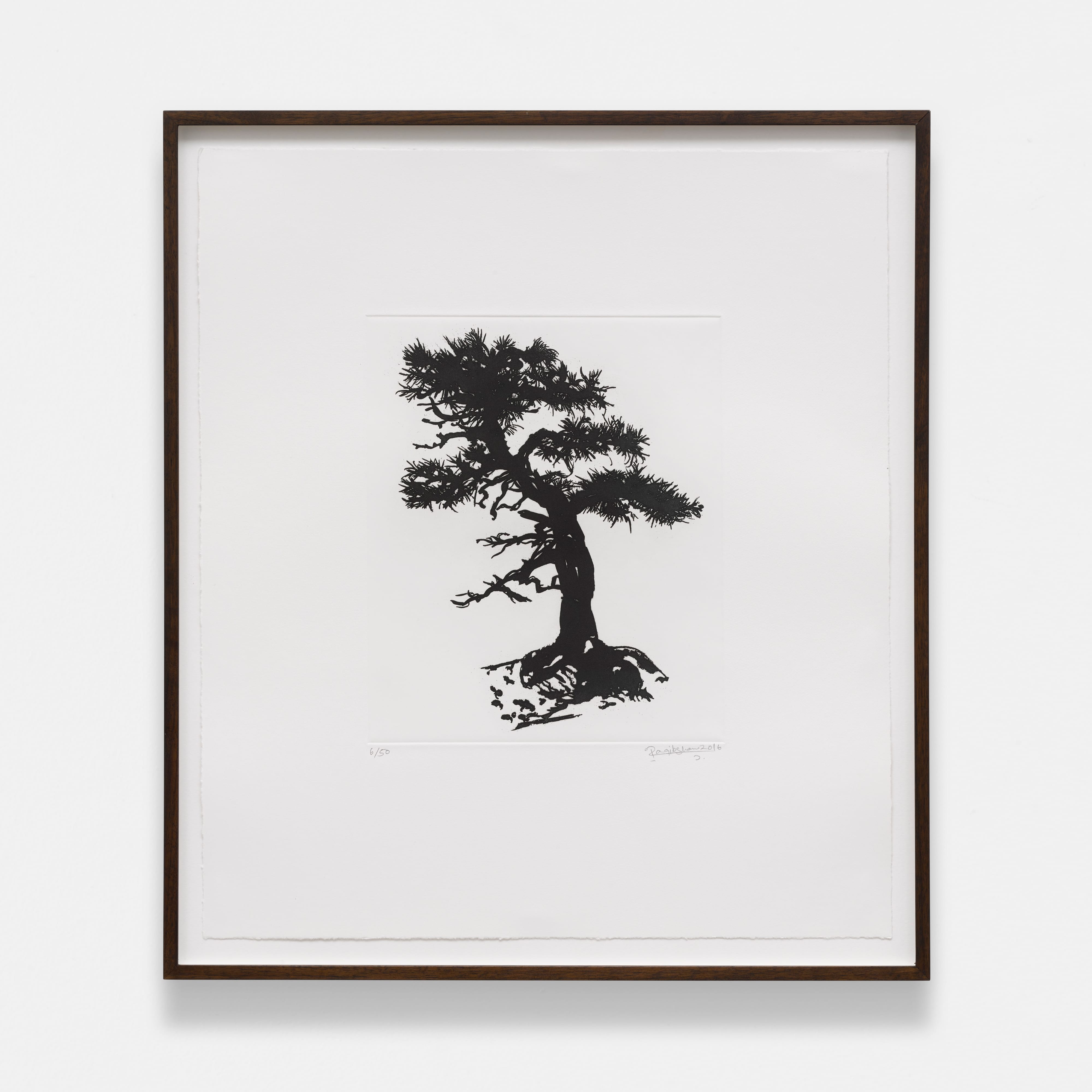 Raqib Shaw - Black Pine specimen bonsai at the Sausage Factory, spring 2016 - 1