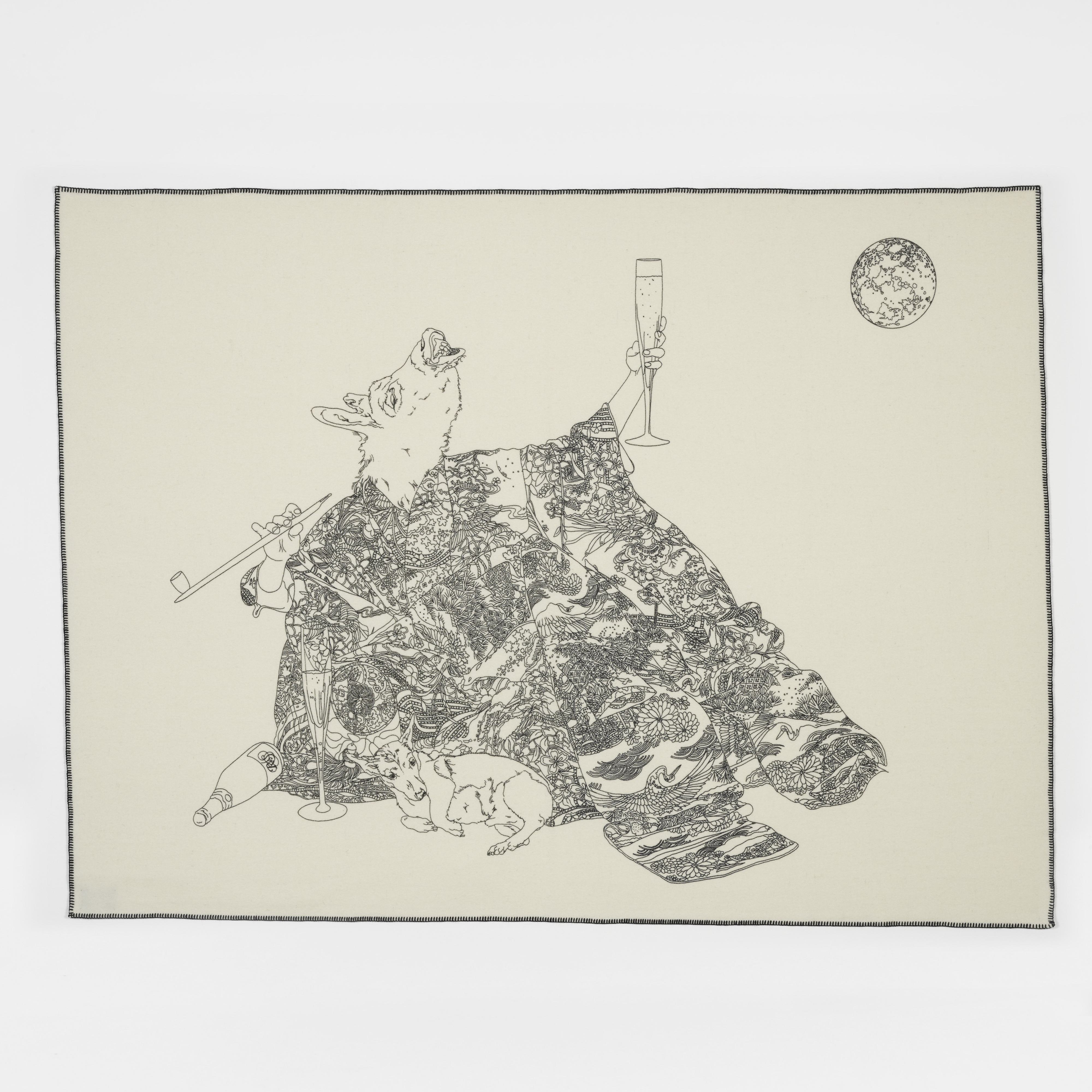 Raqib Shaw - Phileas and I Under the Full Moon - A Midsummer Night’s Dream - 1