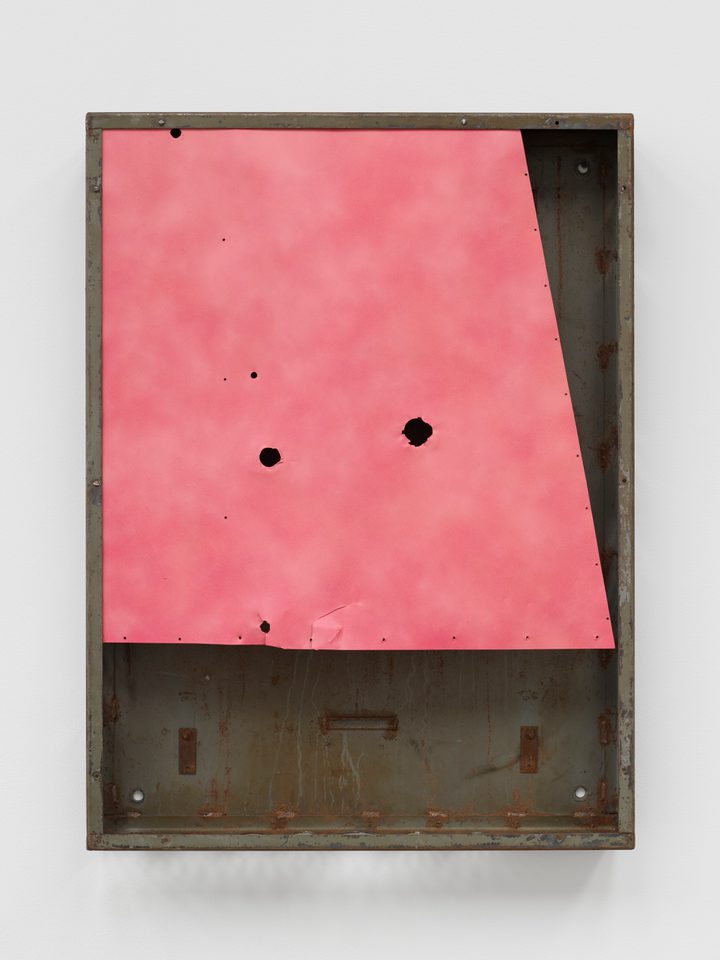 Virginia Overton - Untitled (box with pink) - 1