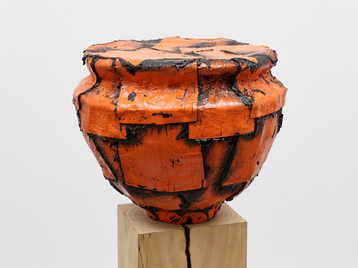 Theaster Gates - Orange Vessel Study - 1