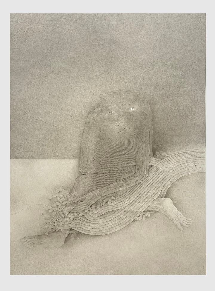 Shao Fan - Buddhist Washing his Beard - 1