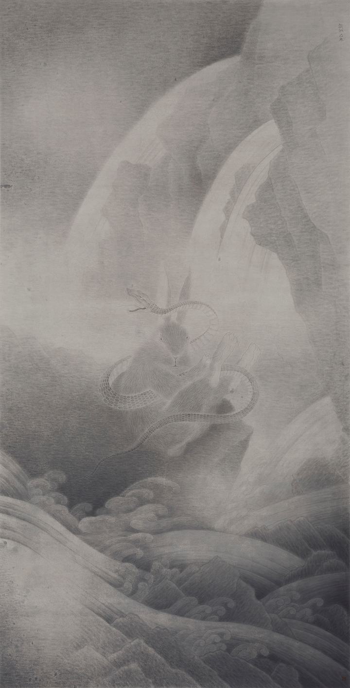 Shao Fan - Rabbit Entangled by a Snake - 1