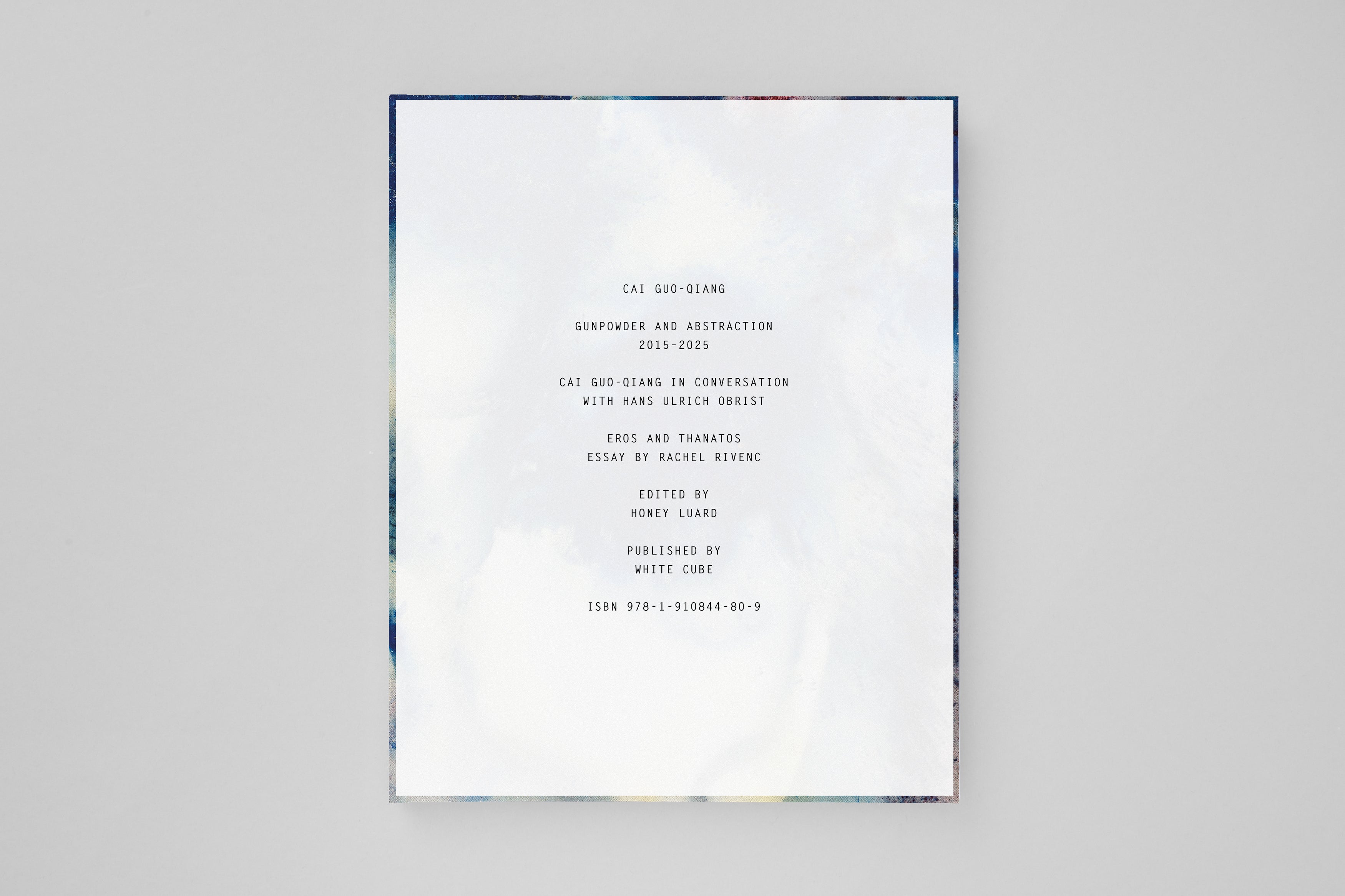 Cai Guo-Qiang ‘Gunpowder and Abstraction 2015-2025’ SIGNED